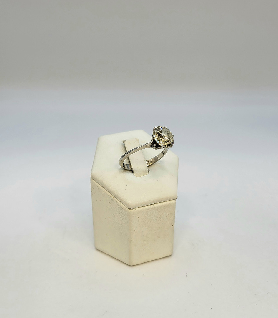 Anello oro diamante