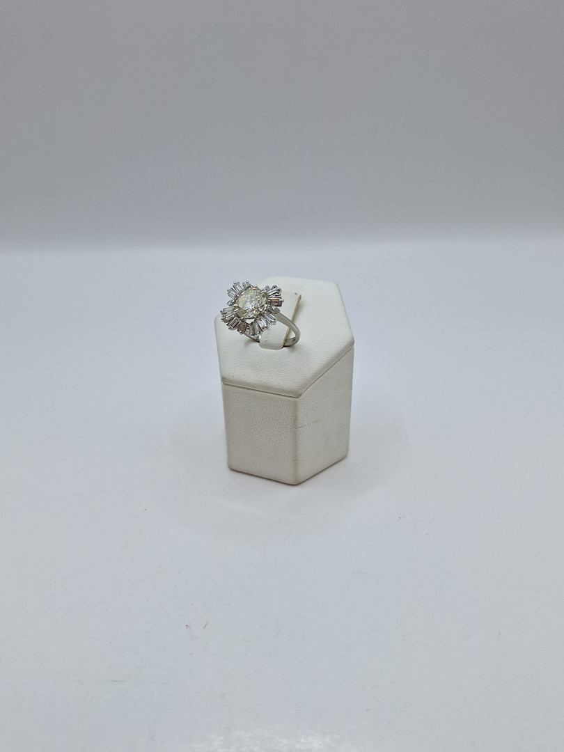 Anello oro diamanti