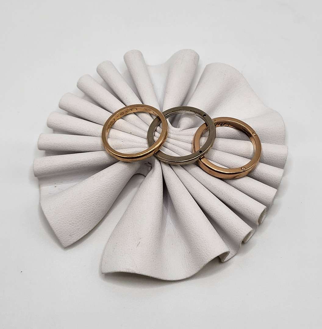 Tre anelli oro 