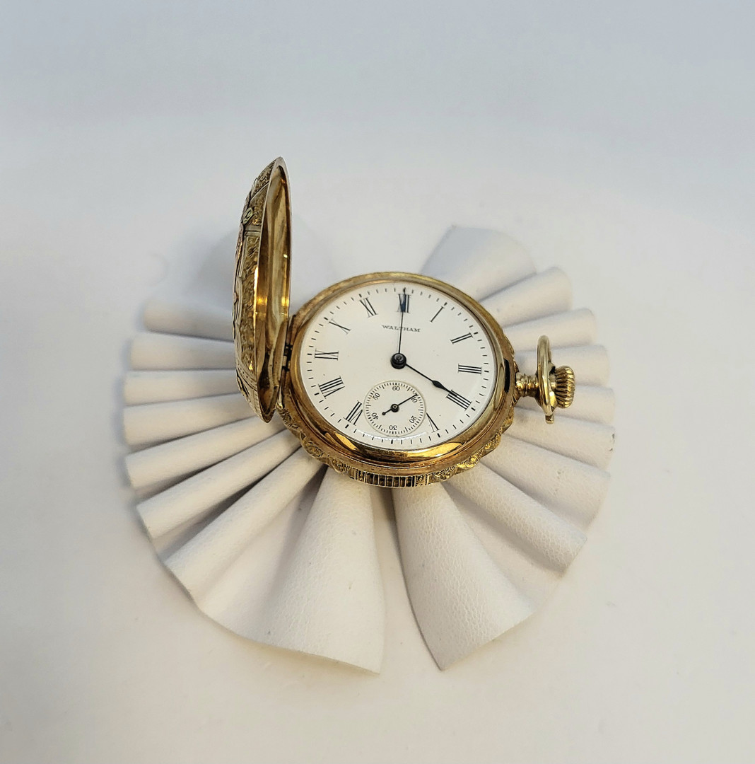 Orologio da tasca Waltham oro diamantino
