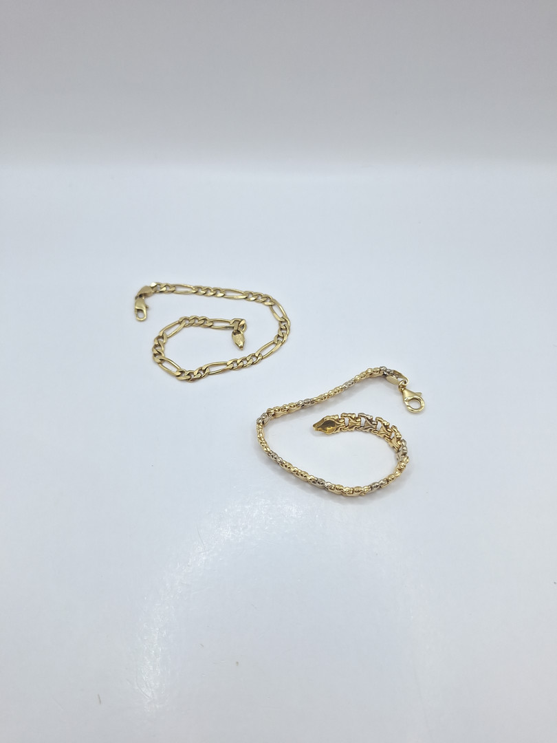 Due bracciali oro