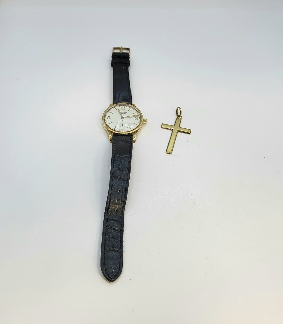 Orologio e croce oro 