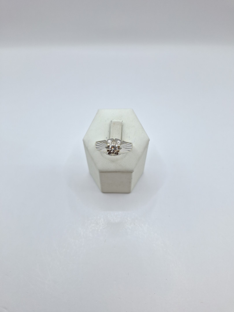 Anello oro diamante