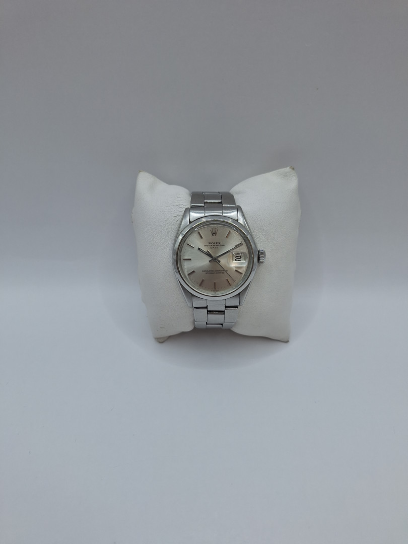 Orologio acciaio Rolex Date 