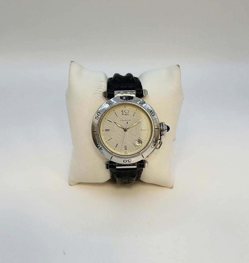 Orologio Cartier Pasha acciaio 