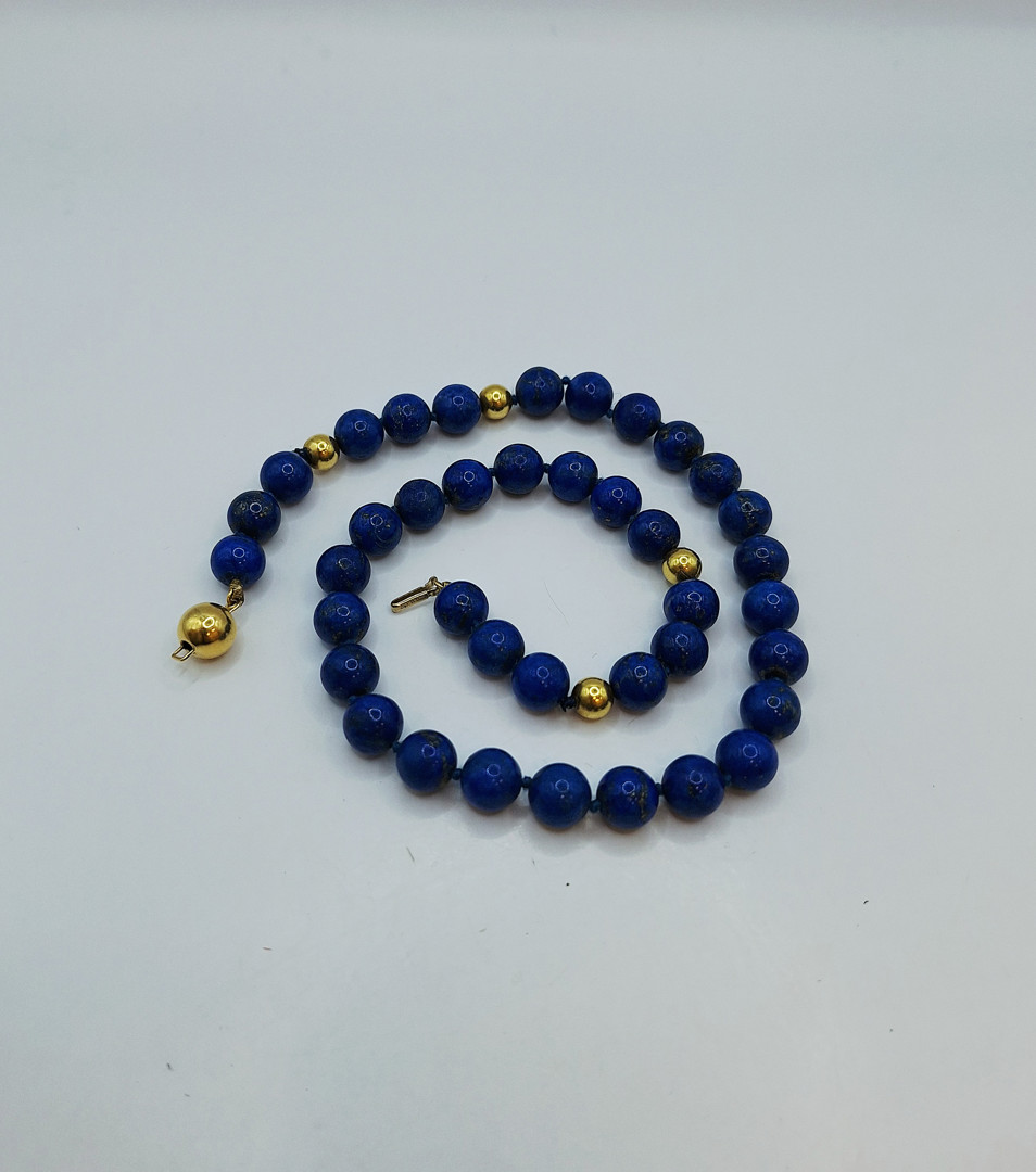 Collana lapis oro 
