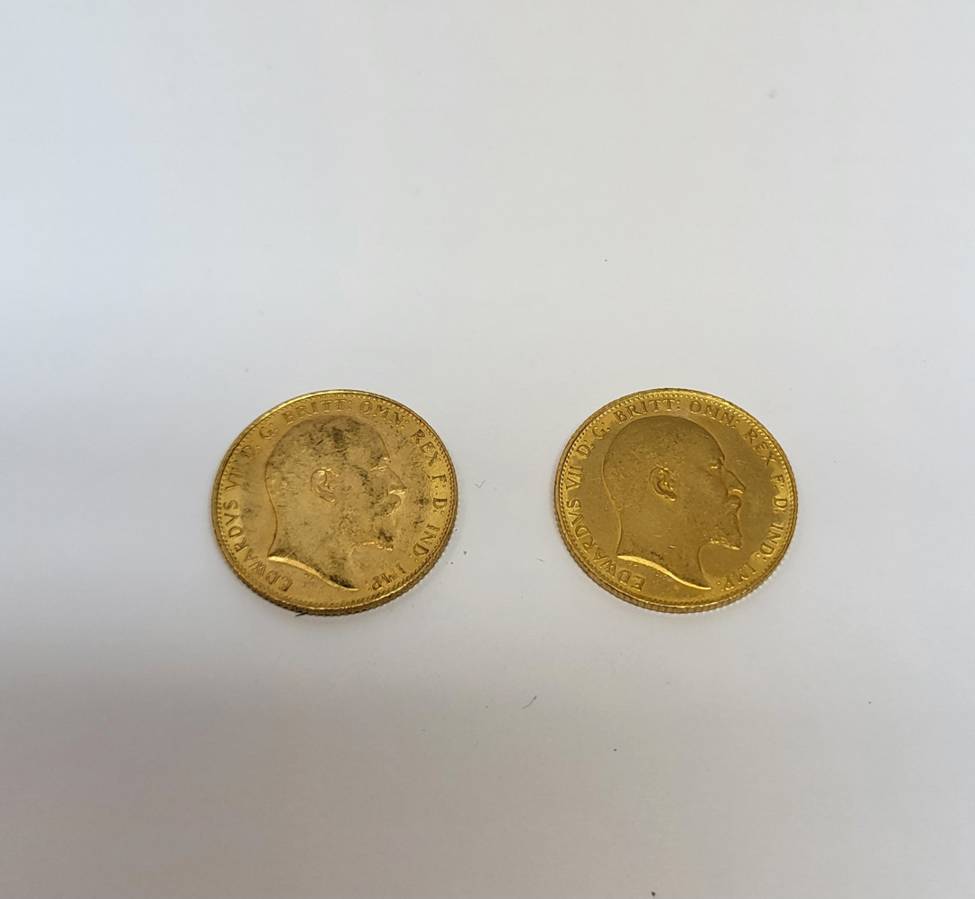 Due sterline oro 