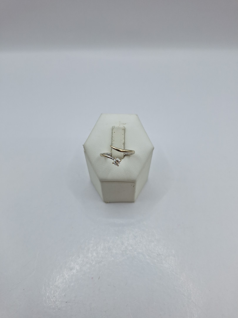 Anello oro diamante 