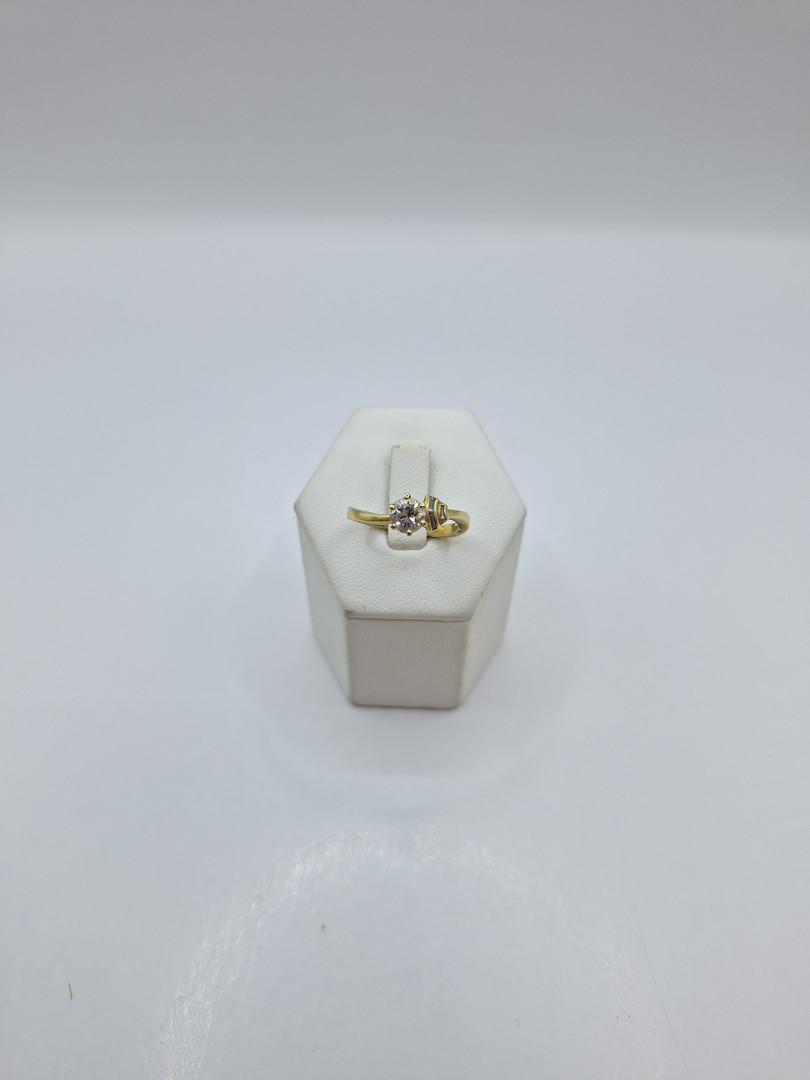 Anello oro diamante