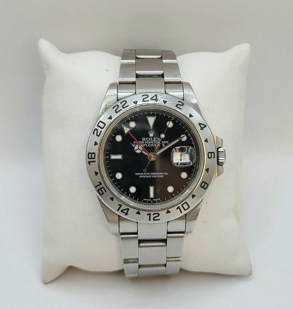 Orologio acciaio Rolex Explorer II 