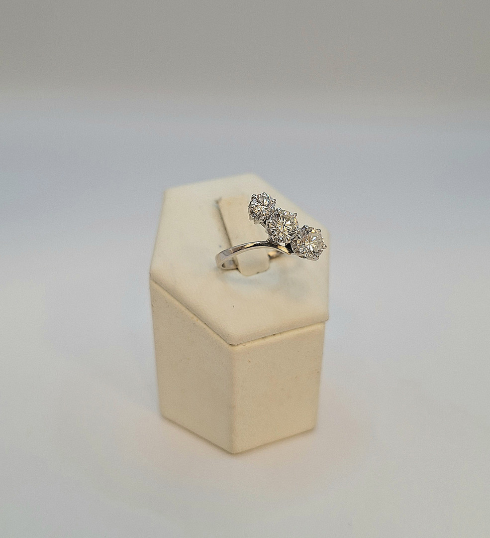 Anello oro diamanti