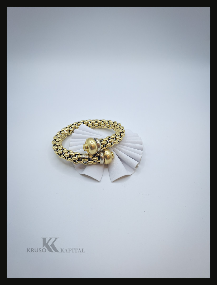 Bracciale a firma Fope oro metallo