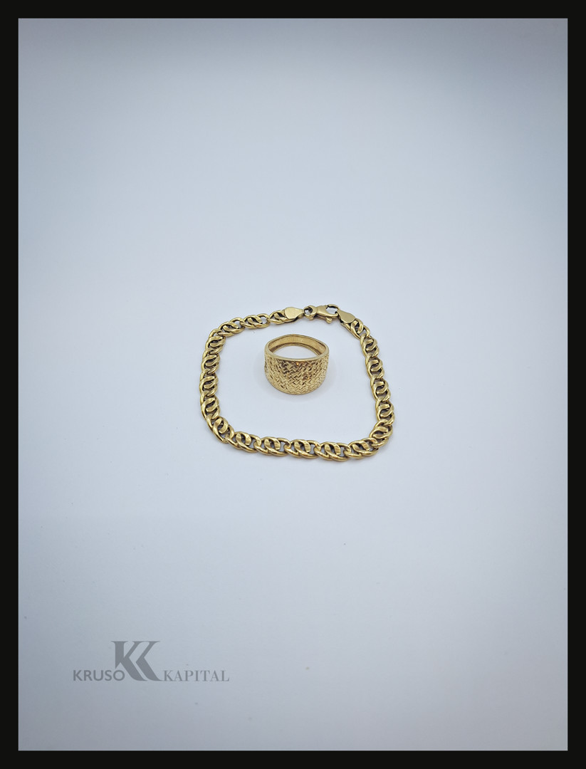 Anello e bracciale oro 