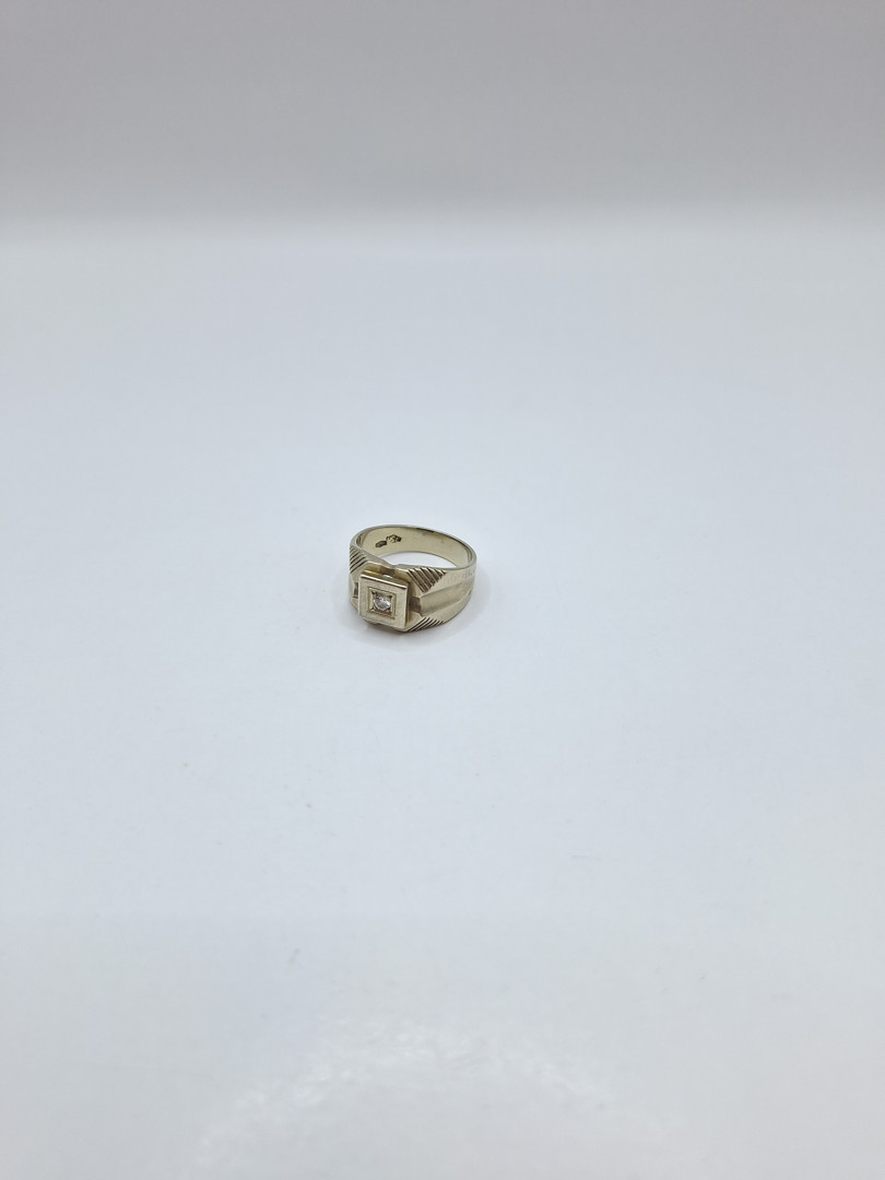Anello oro diamantino
