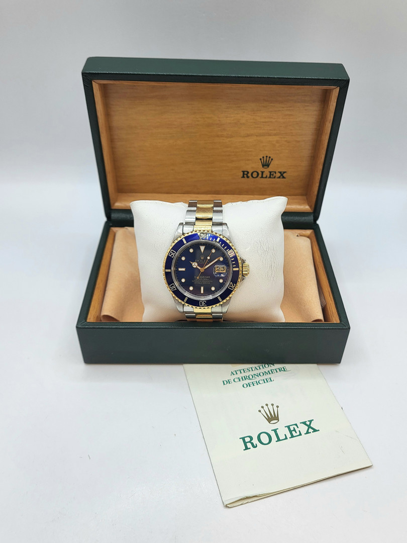 Orologio Rolex Submariner acciaio e oro