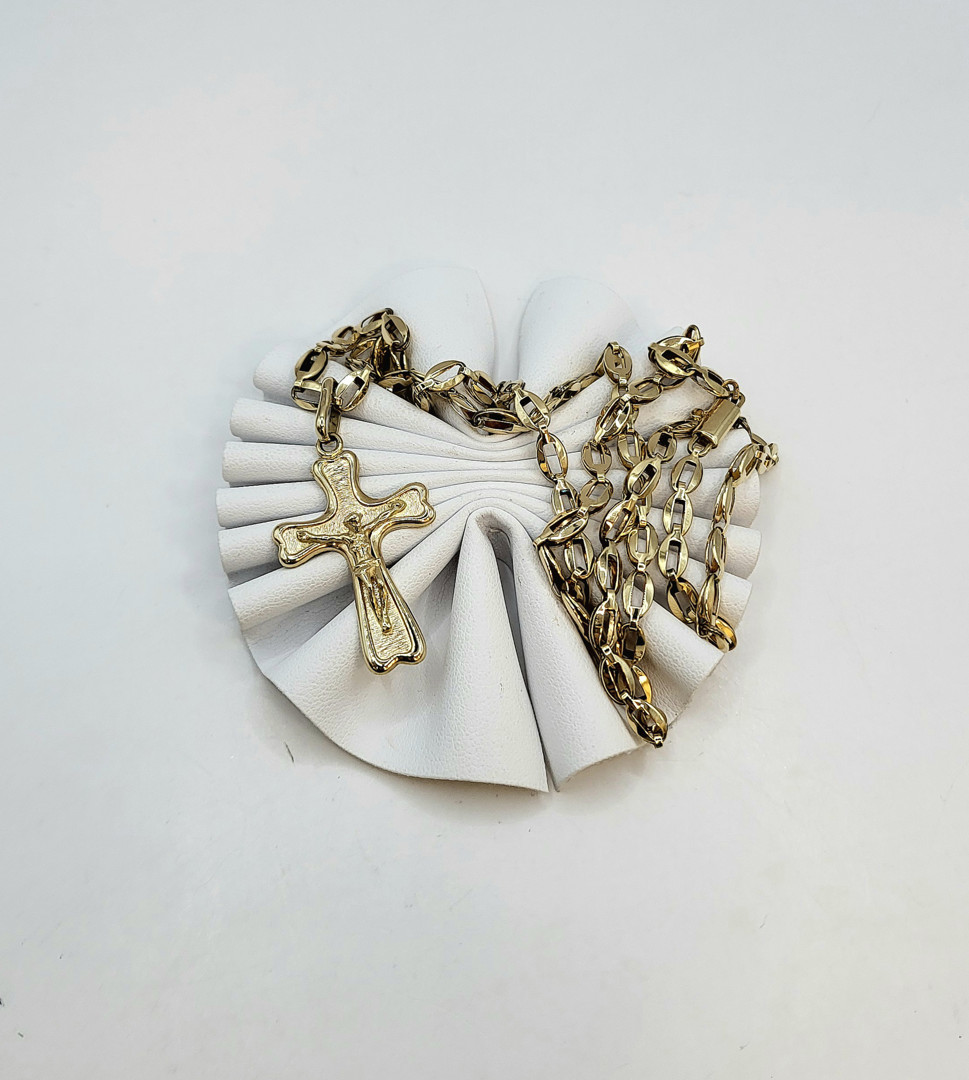 Collana e ciondolo oro