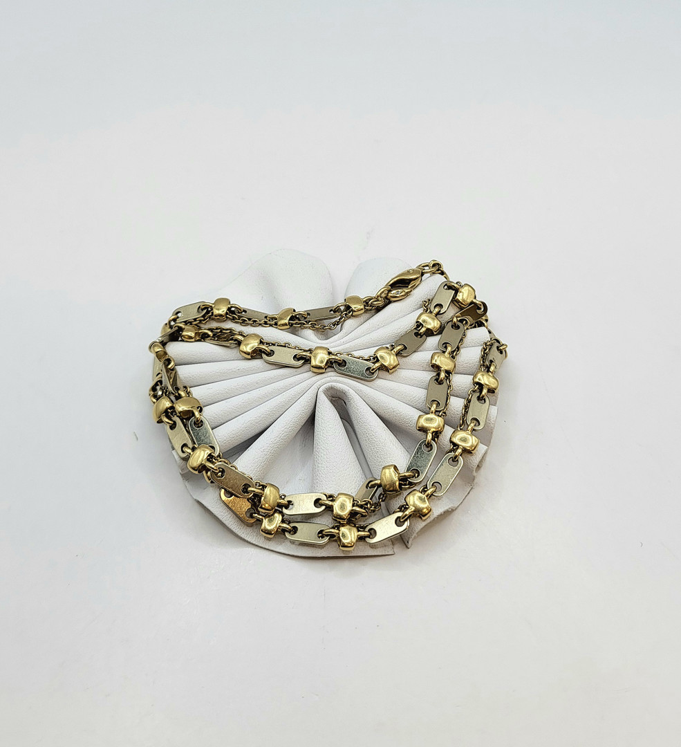 Collana oro diamantini