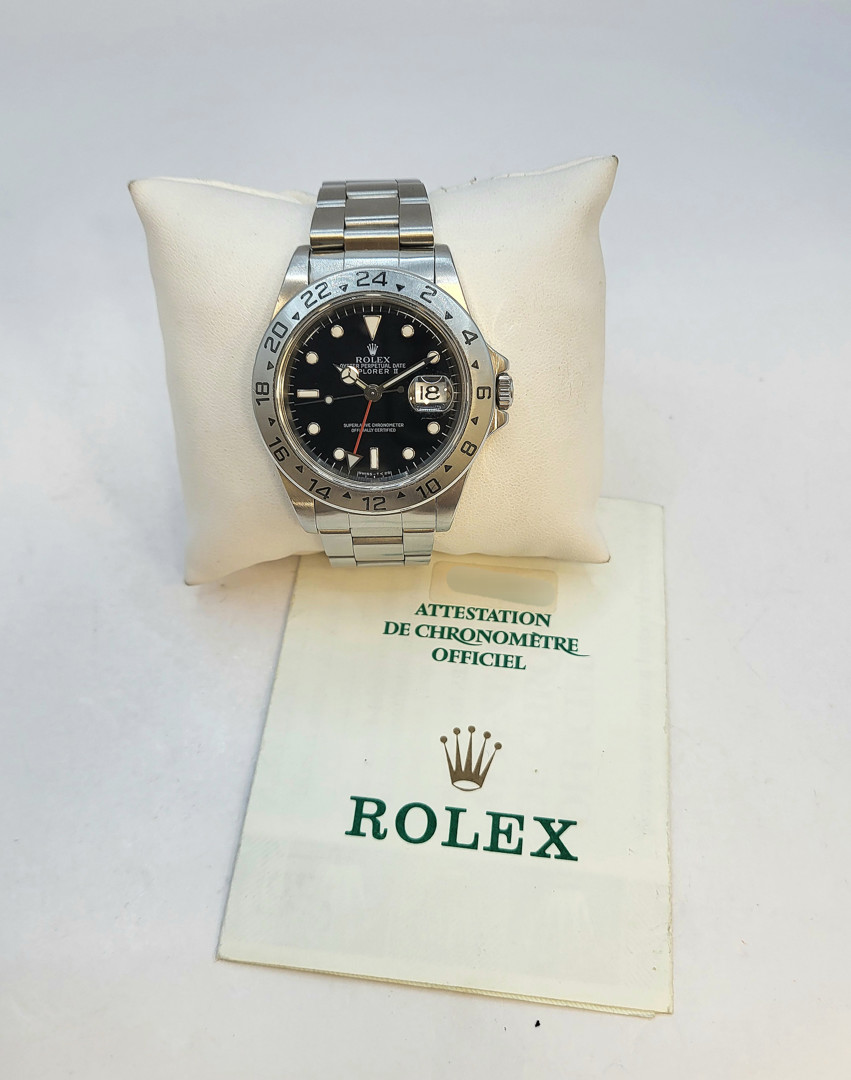 Orologio Rolex Explorer II acciaio 