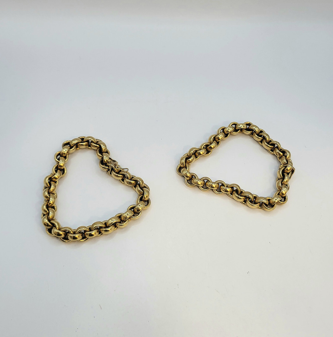 Due bracciali oro