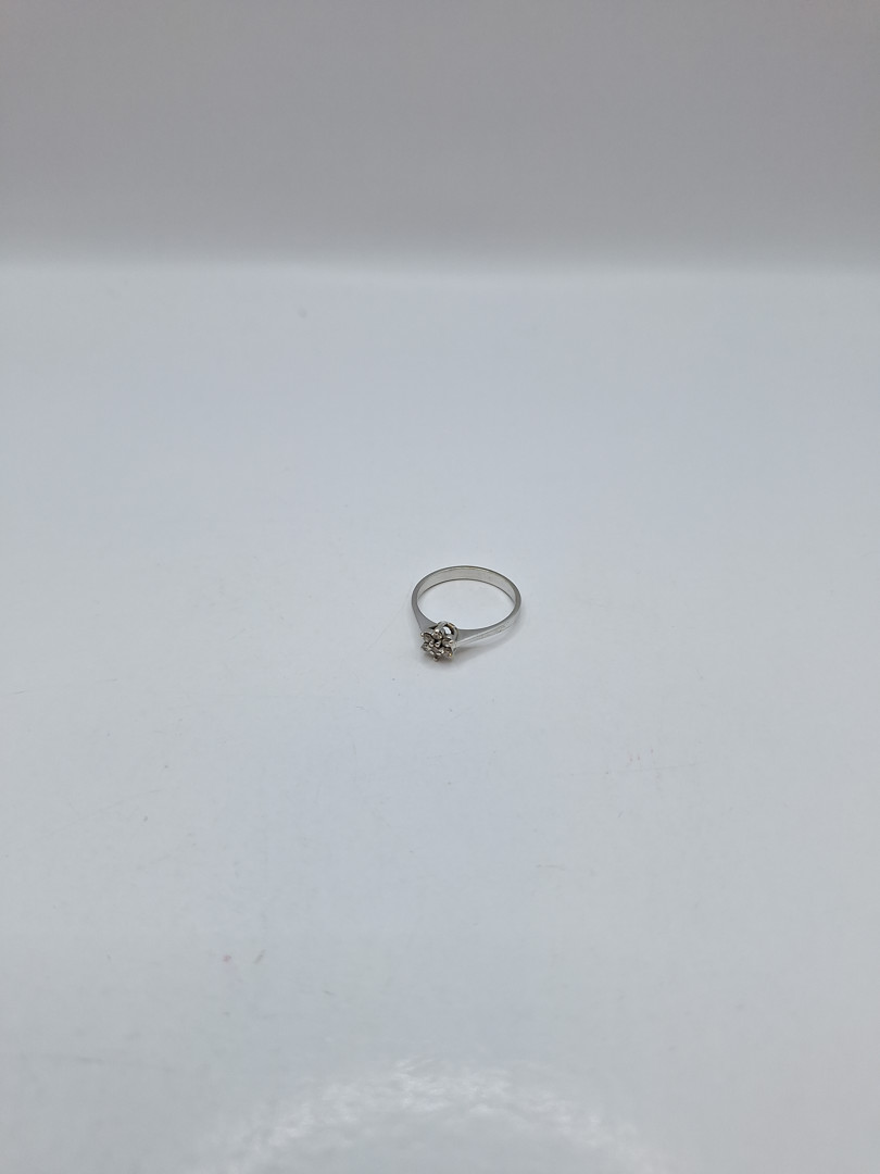 Anello oro diamantini 