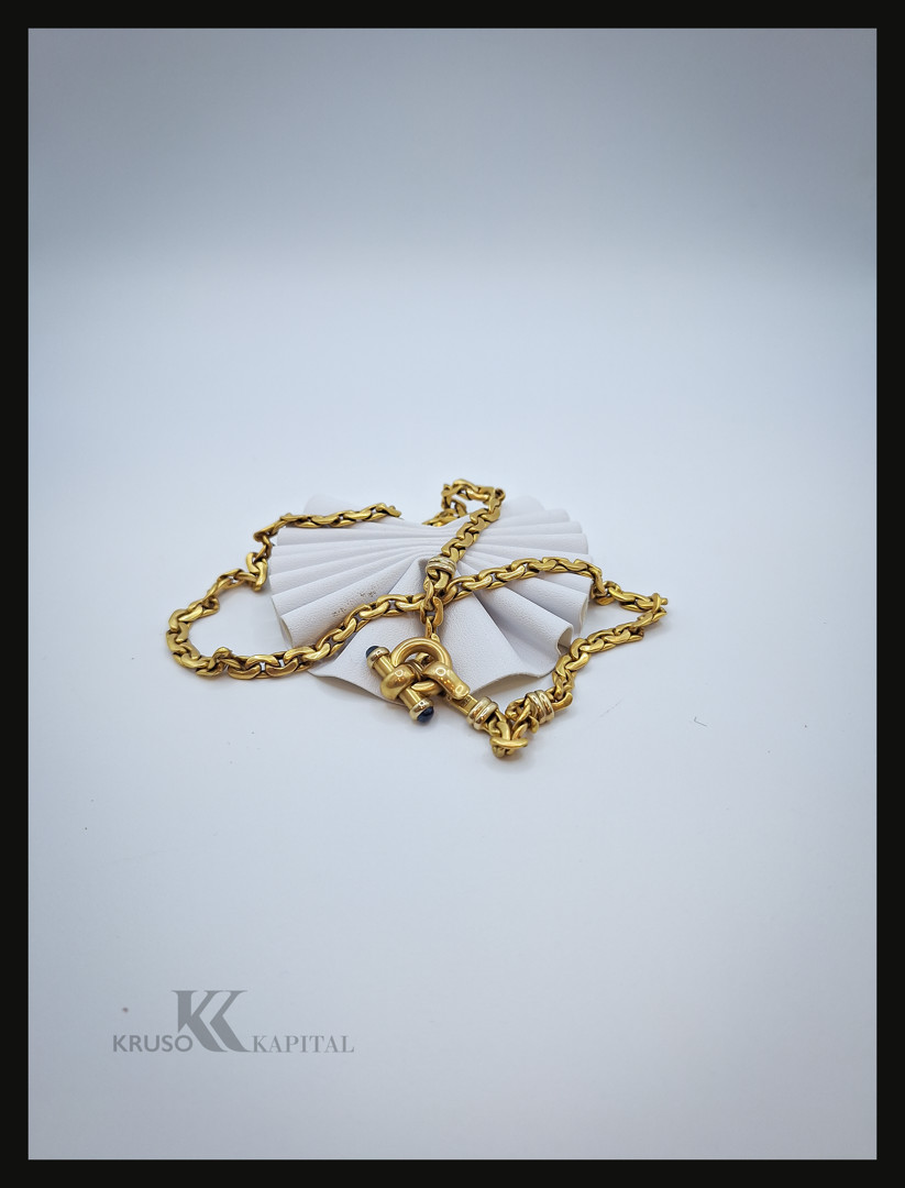 Collana oro pietre