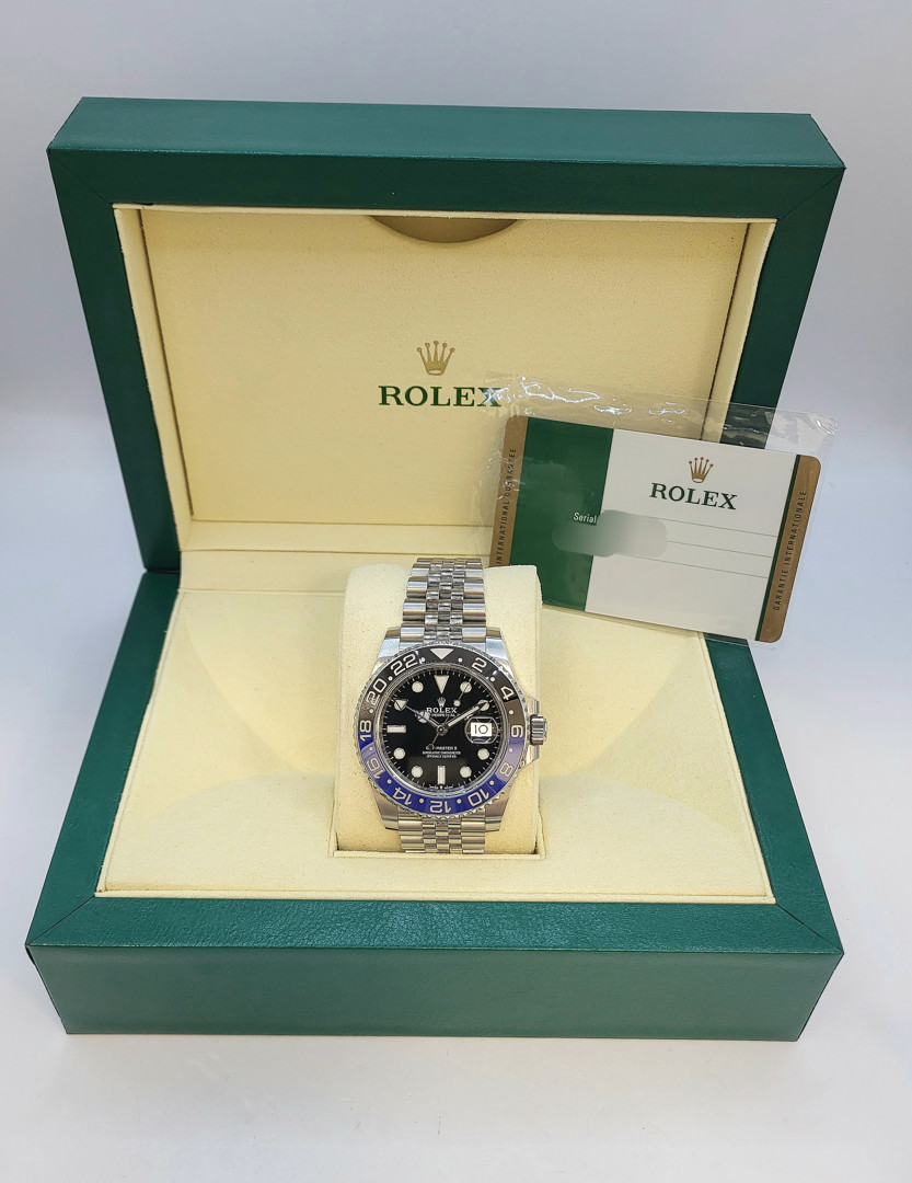 Orologio Rolex GMT Master II acciaio 