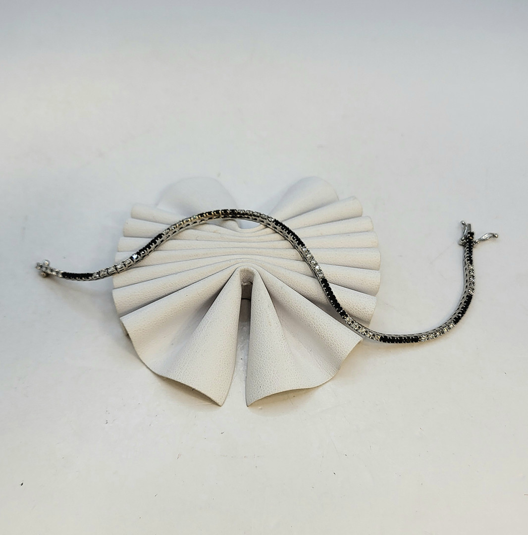 Bracciale oro diamantini