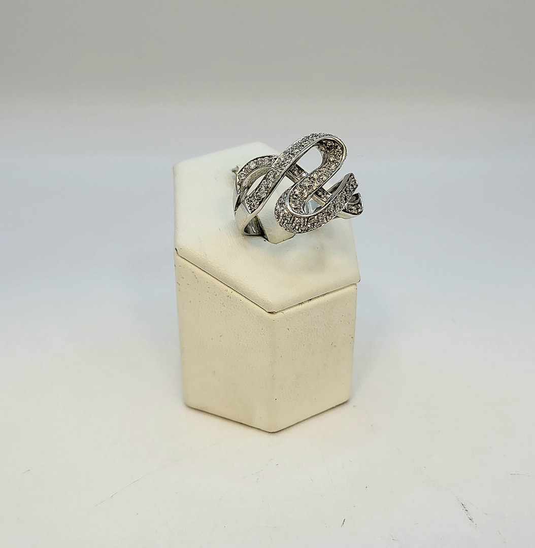 Anello oro diamanti