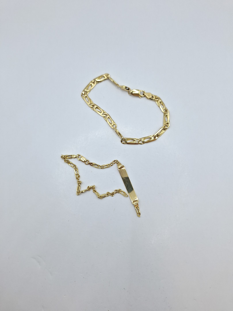 Due bracciali oro 