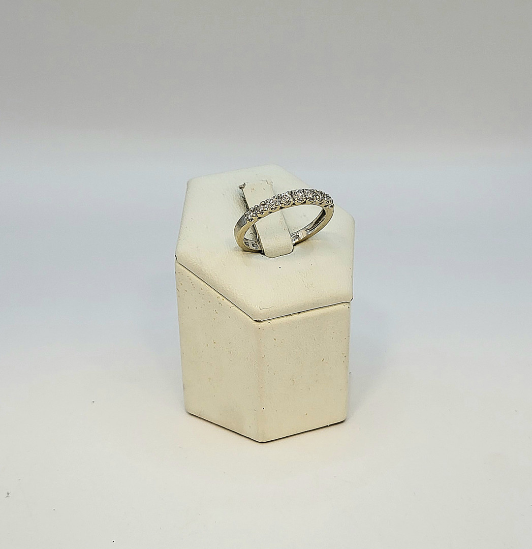 Anello oro diamantini