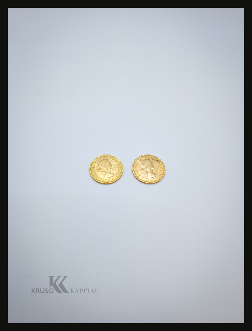 Due sterline oro