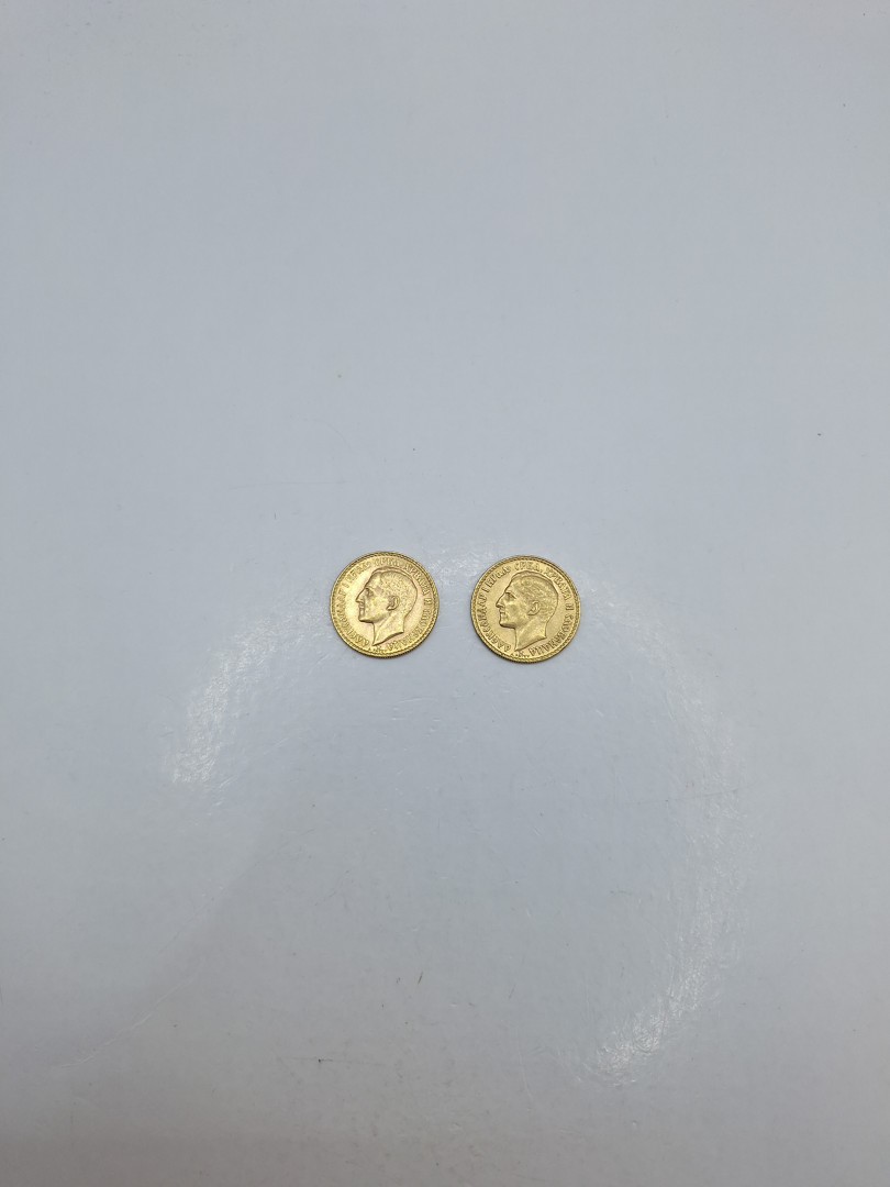 Due monete oro 