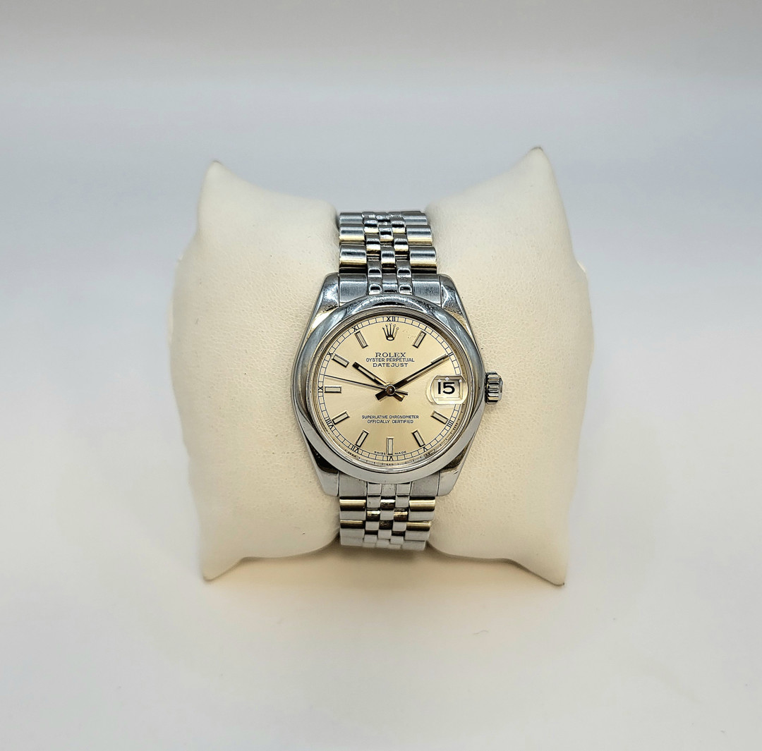 Orologio acciaio Rolex Datejus