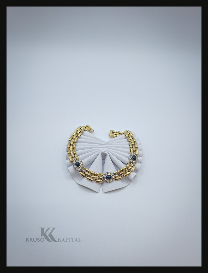 Bracciale oro pietre