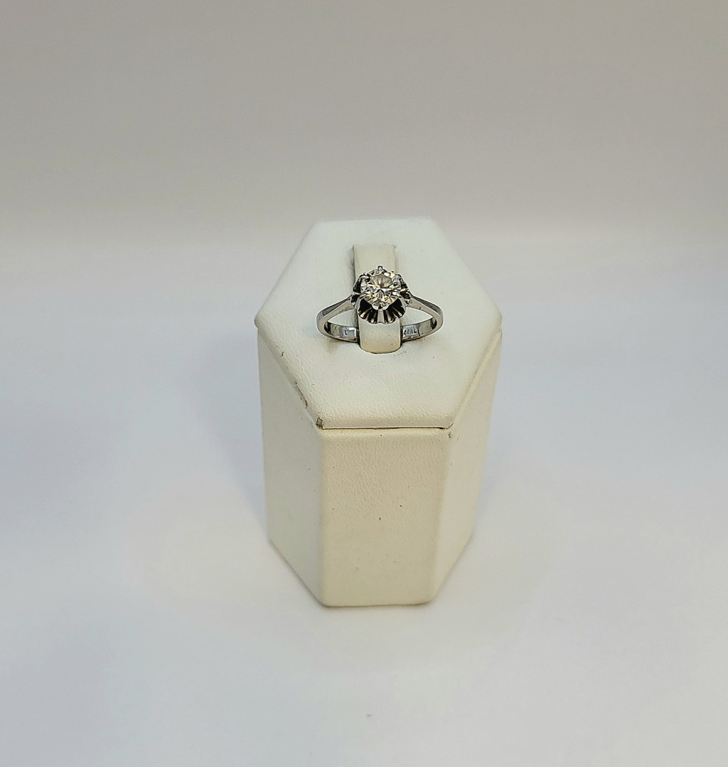 Anello oro diamante