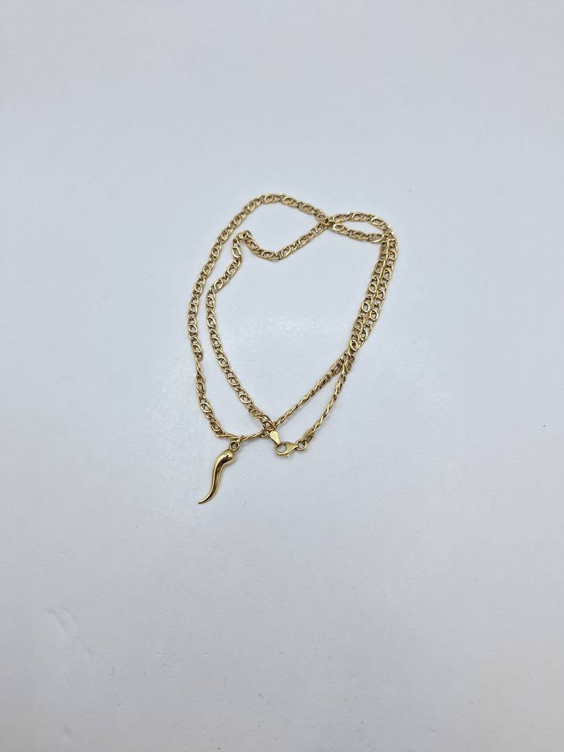 Collana e ciondolo oro 
