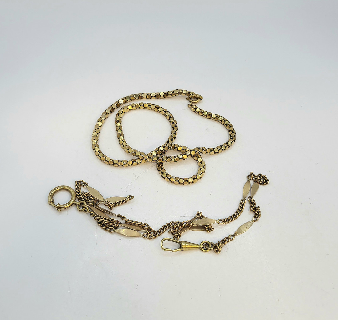 Catenella e collana oro