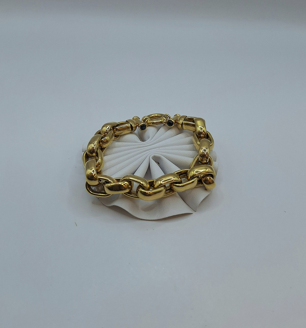 Bracciale oro pietre
