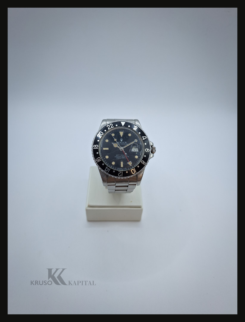 Orologio acciaio Rolex GMT-MASTER