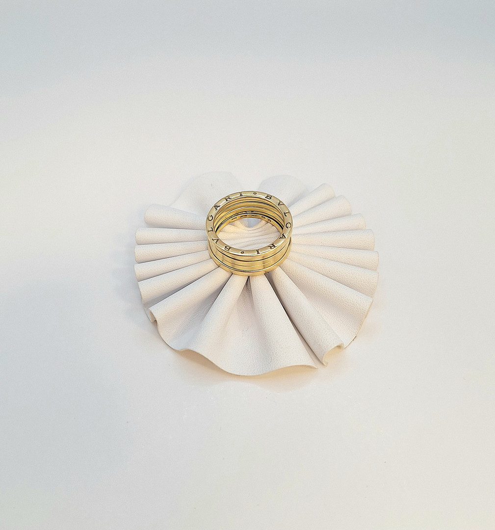 Anello a firma Bulgari oro 