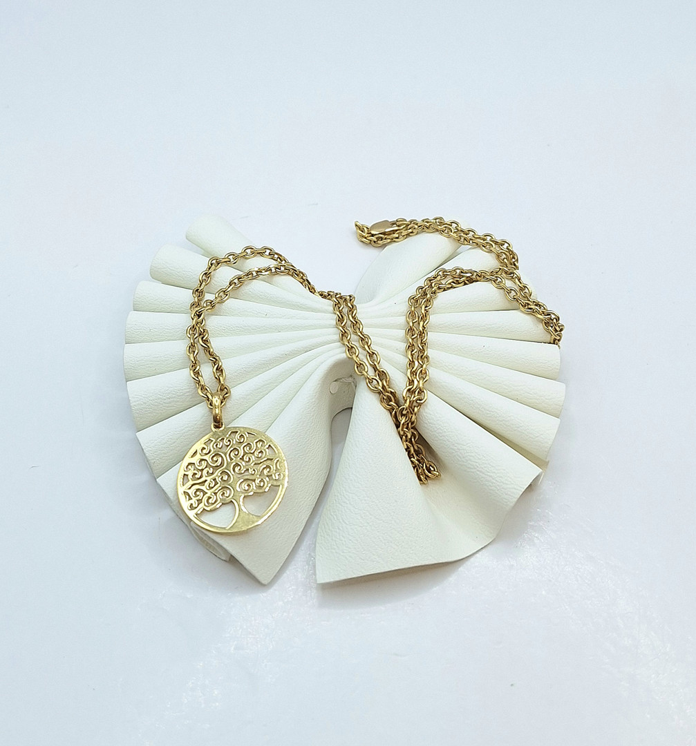 Collana ciondolo oro