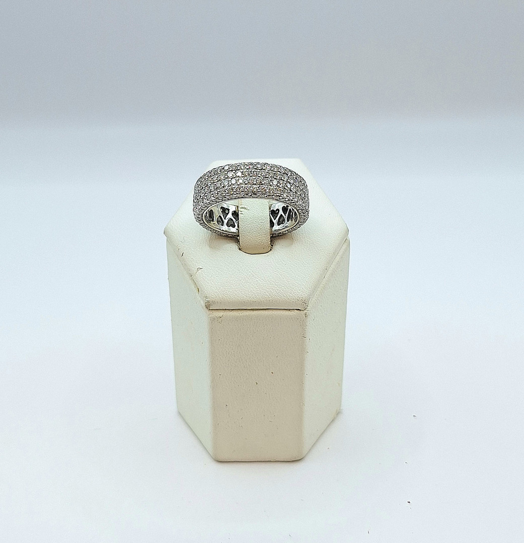 Anello oro diamanti 