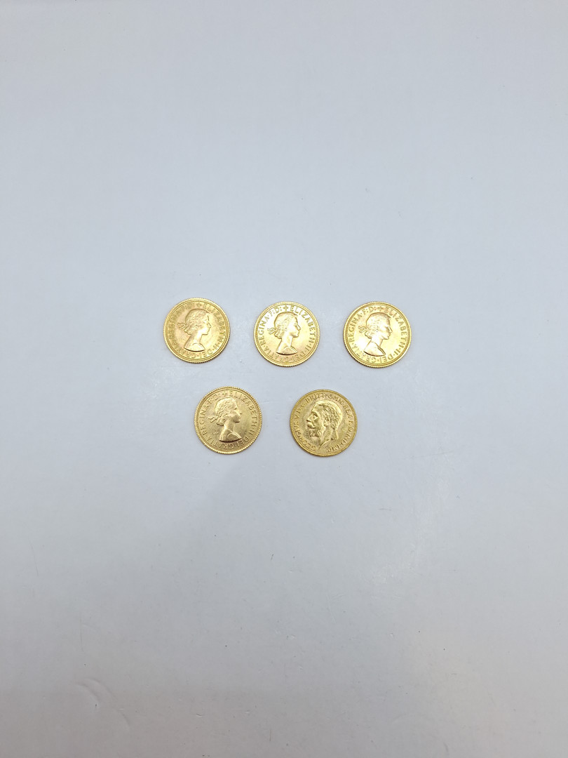 Cinque sterline oro 