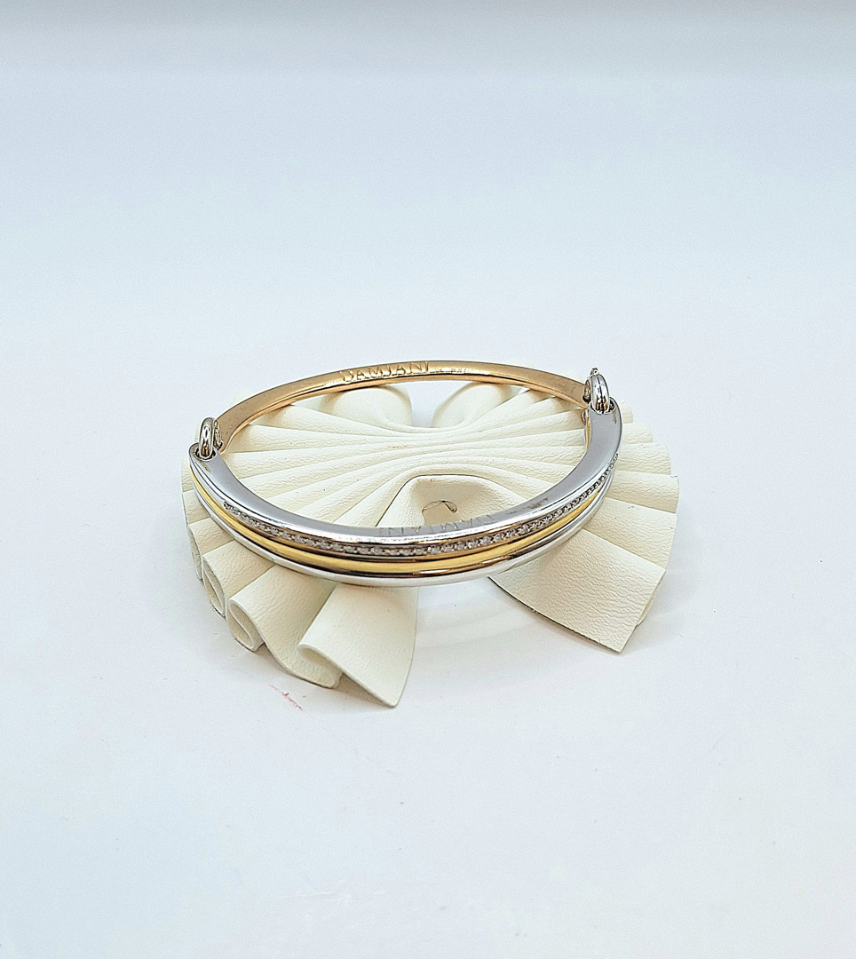 Bracciale oro e diamanti a firma Damiani