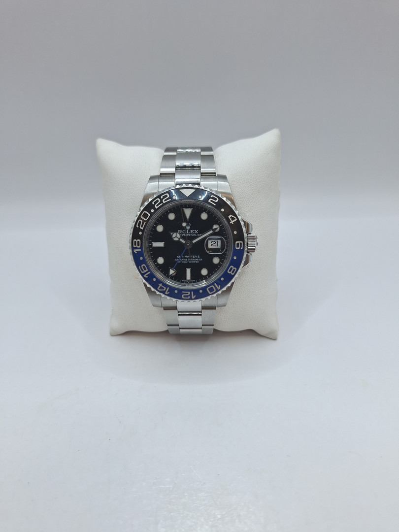 Orologio acciaio ghiera ceramica Rolex GMT-Master II