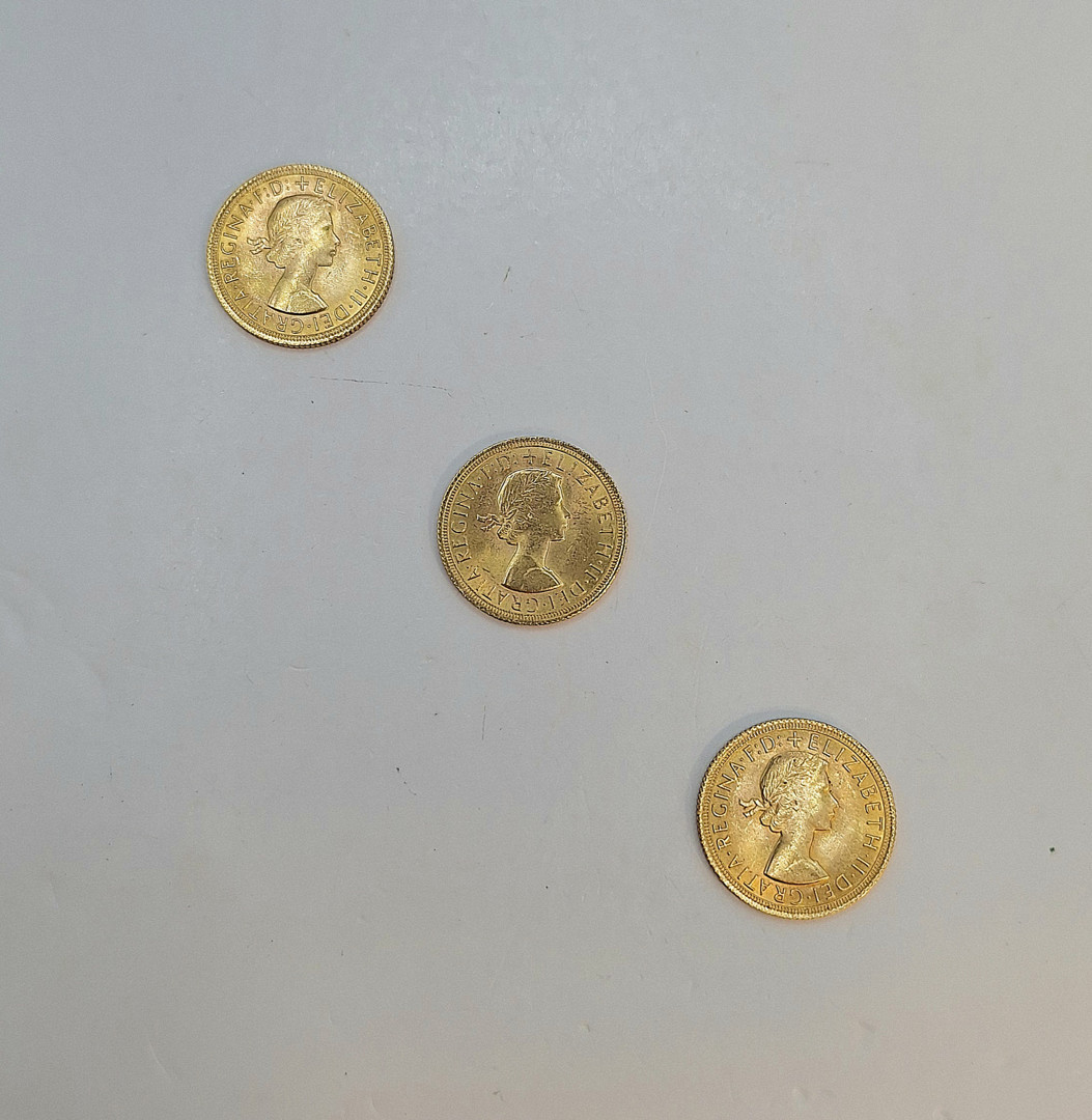 Tre monete oro