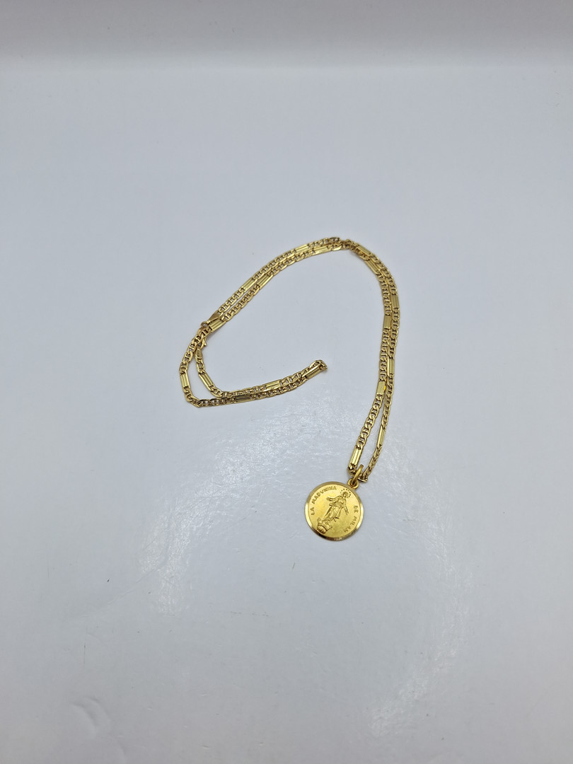 Collana e ciondolo oro 
