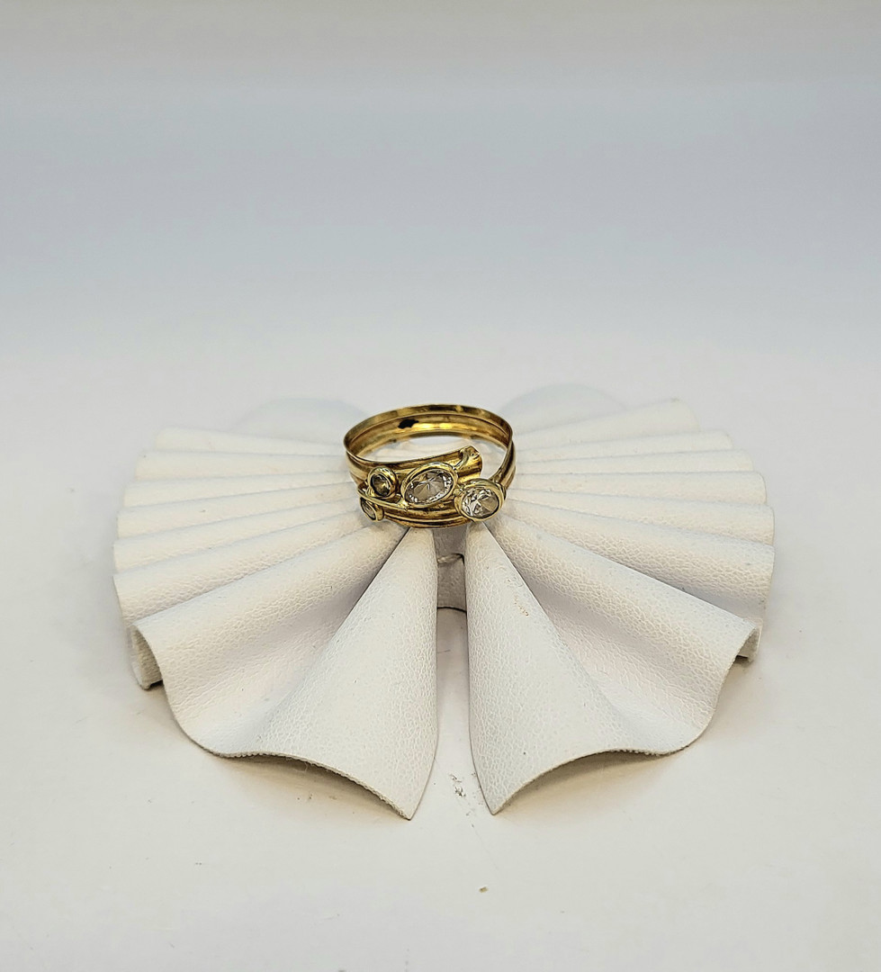 Anello pietre oro 