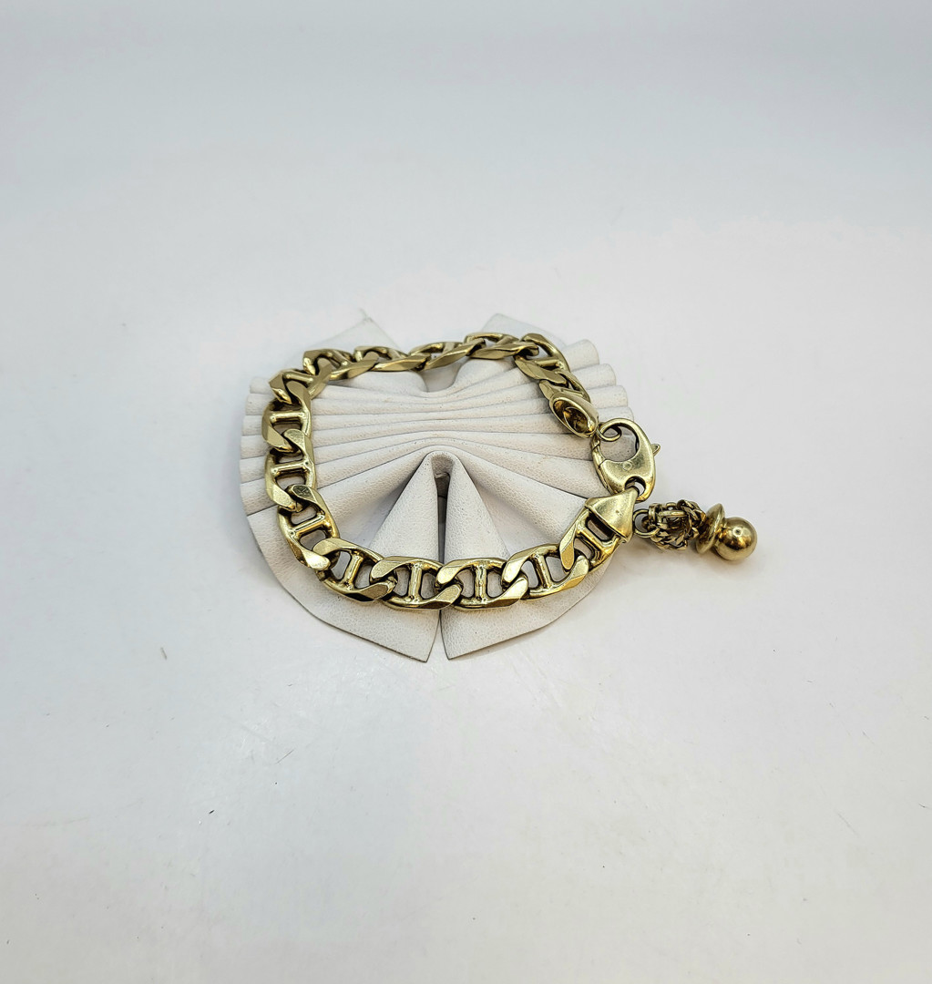 Bracciale e ciondolo oro