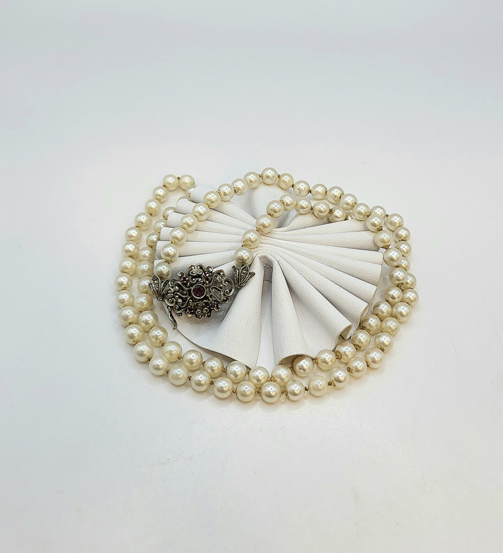 Collana perle oro